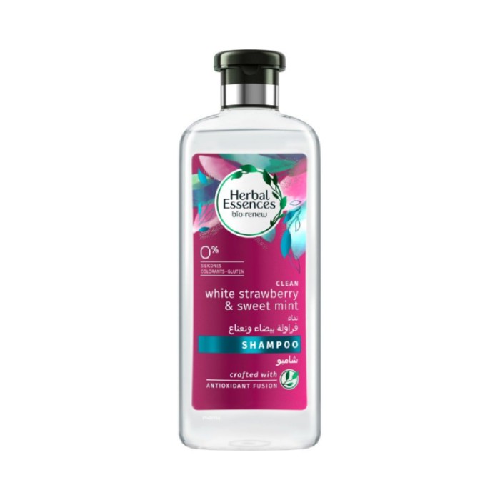 Herbal Essences Bio:Renew Clean White Strawberry & Sweet Mint Shampoo 400ml