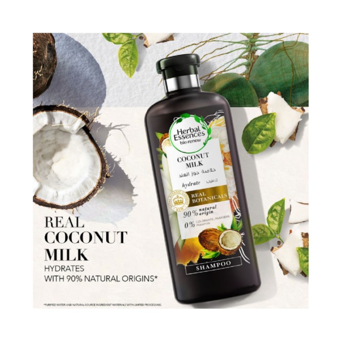 Herbal Essences Bio:Renew Hydrate Coconut Milk Shampoo 400ml