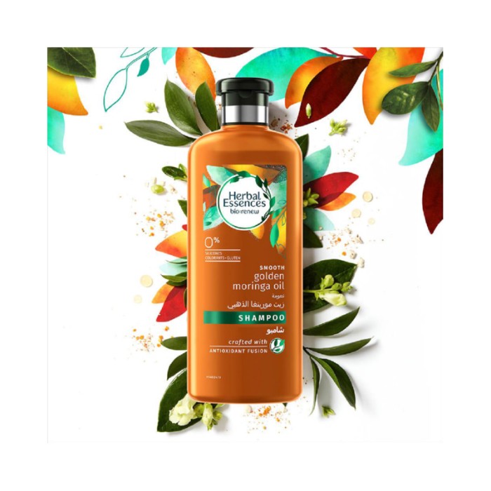 Herbal Essences Bio:Renew Smooth Golden Moringa Oil Shampoo 400ml