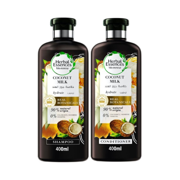 Herbal Essences Coconut Milk Shampoo + Conditioner 400ml
