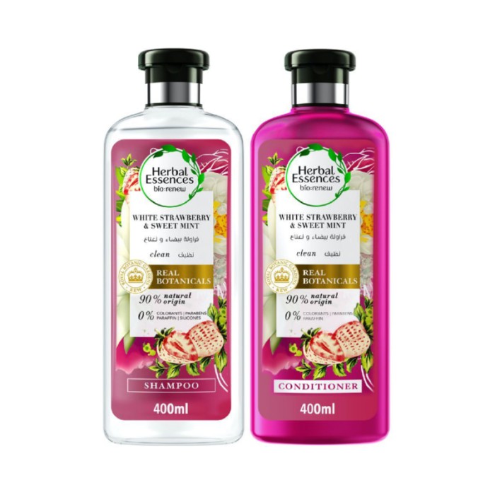 Herbal Essences White Strawberry & Mint Shampoo + Conditioner 400ml