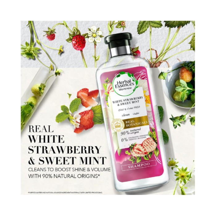 Herbal Essences White Strawberry & Mint Shampoo + Conditioner 400ml