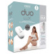 HoMedics Duo Lux with  3-In-1 Lady Shaver Bundle White