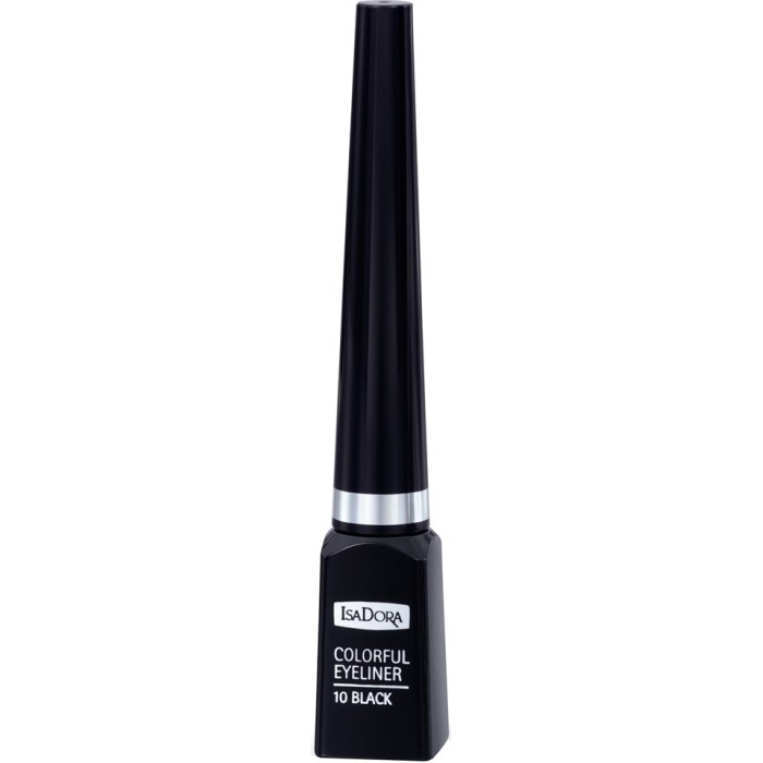 ISADORA Colorfuleyeliner 10 Black