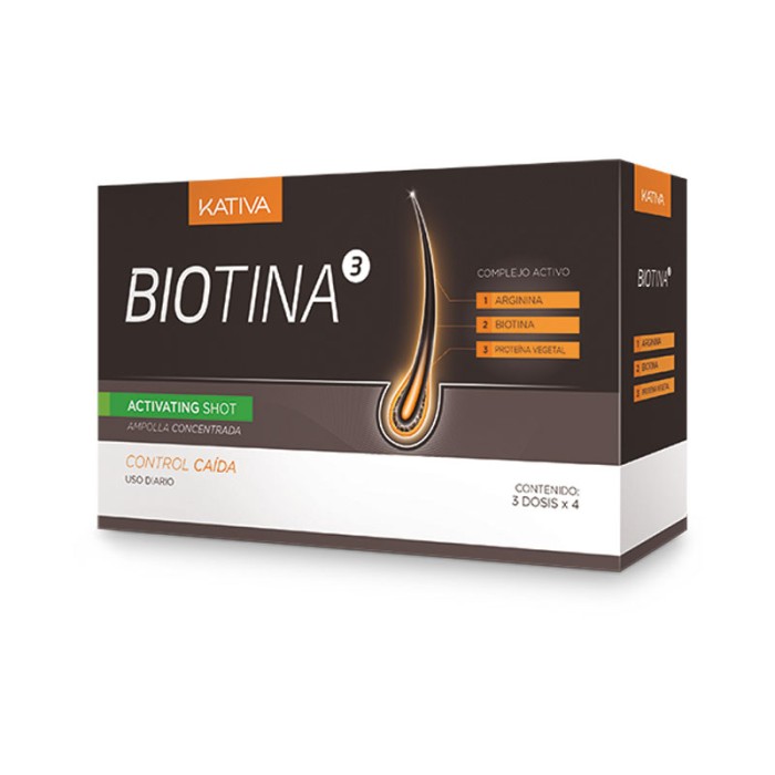 Kativa Biotin Activating Shots 3x4ml