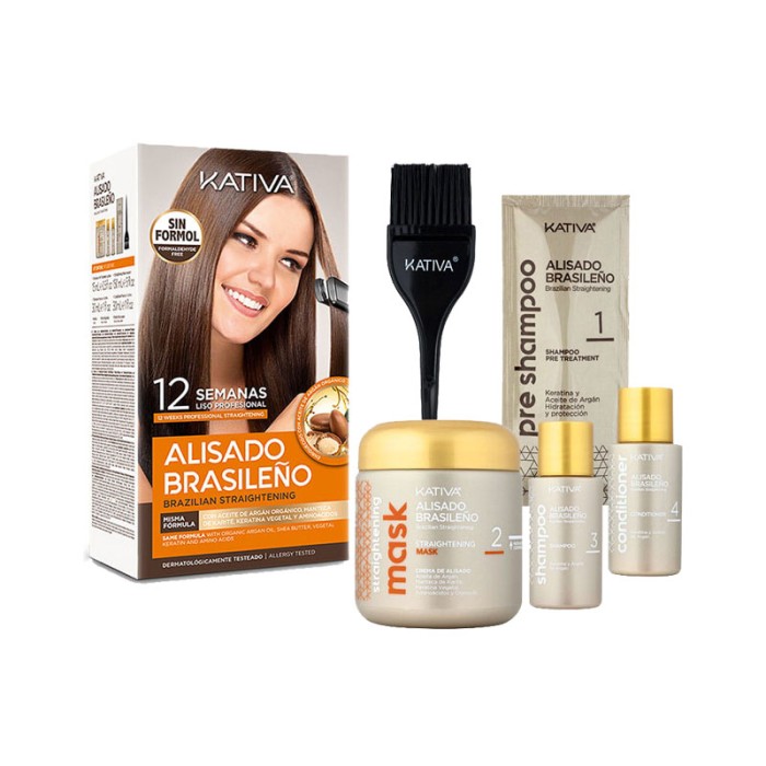 Kativa Brazilian Straightening Alisado 
