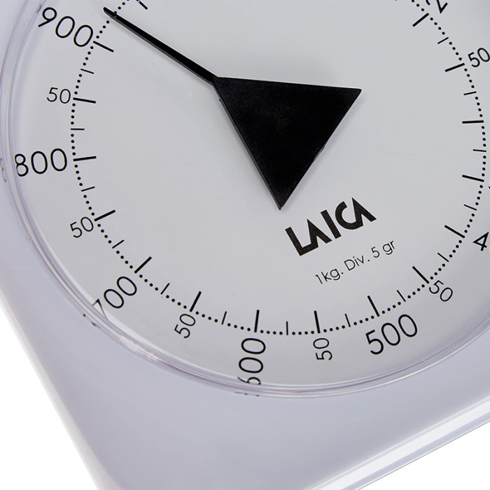 LAICA Mechanical Food Scale for Kitchen with 1 Bowl upto 1kg