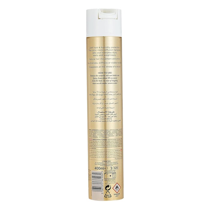 LOREAL PARIS Elnett Supreme Hold 300gm / 400ml