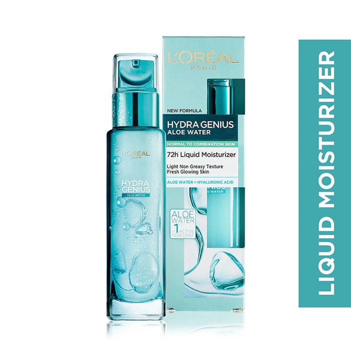 LOREAL PARIS Hydra Genius Aloe Water Normal To Combination Skin 70ml