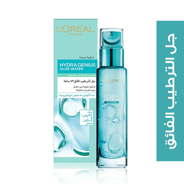 LOREAL PARIS Hydra Genius Aloe Water Normal To Dry Skin 70ml