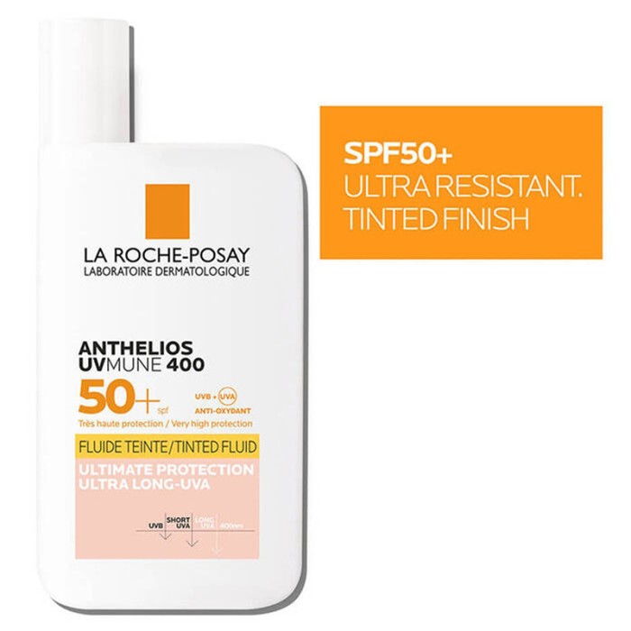 لاروش بوزيه أنثيليوس يوفمين فلويد +SPF50 حماية متقدمة 50مل