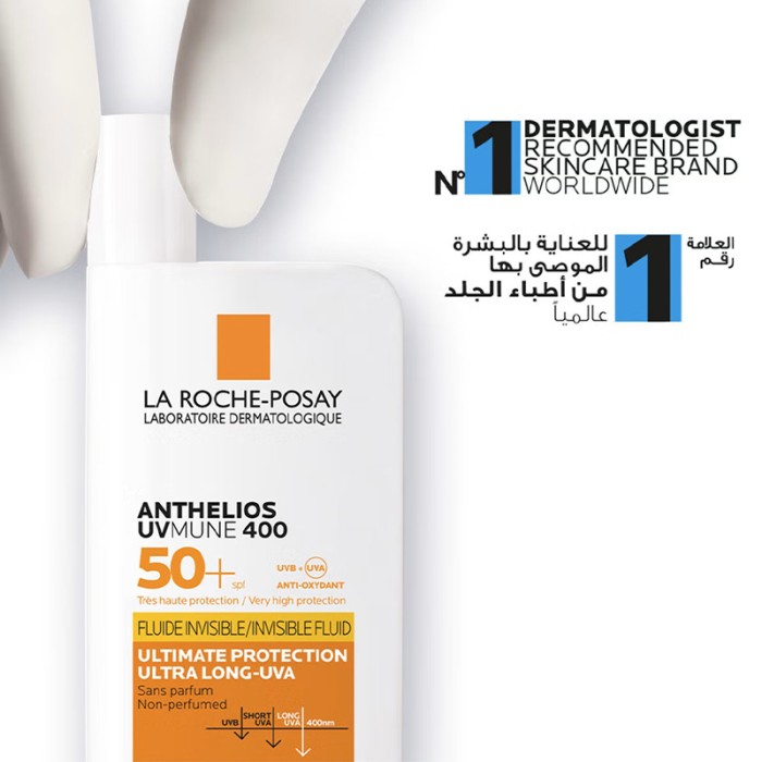 لاروش بوزيه أنثيليوس يوفمين فلويد +SPF50 50مل