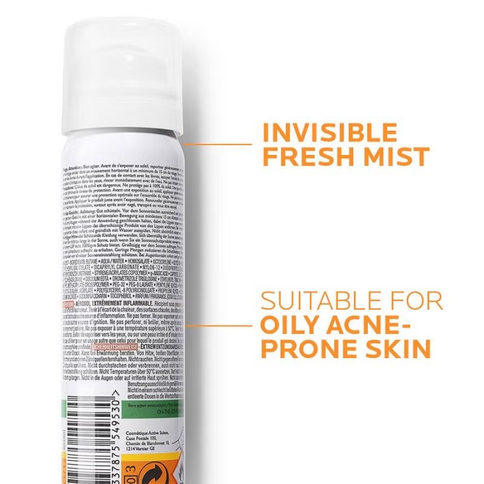 لاروش بوزيه أنثيليوس ميست مضاد للمعان +SPF50 75مل