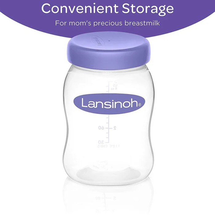 Lansinoh Breastmilk Storage Bottles 160ml 4's
