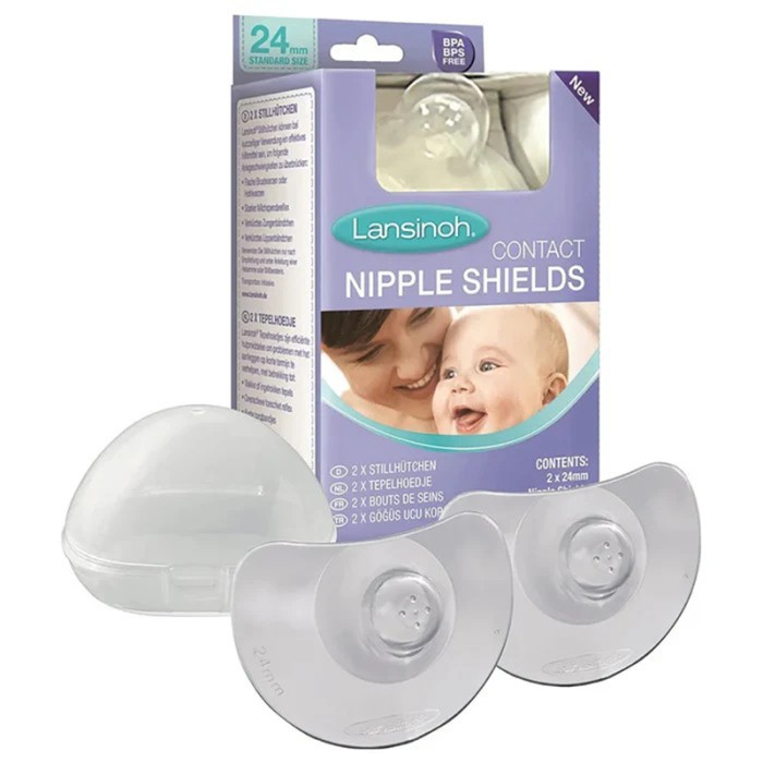 Lansinoh Contact Nipple Shields 24mm 2's