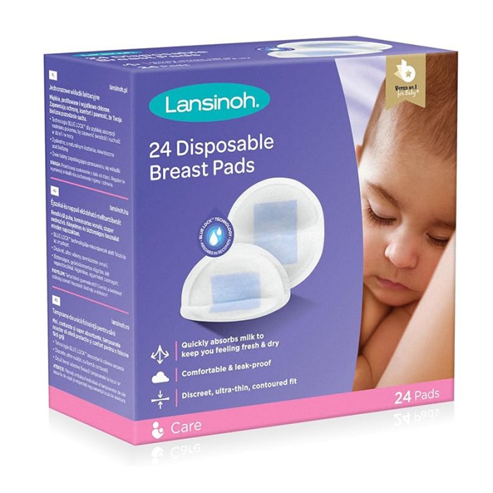 Lansinoh Disposable Breast Pads 24's