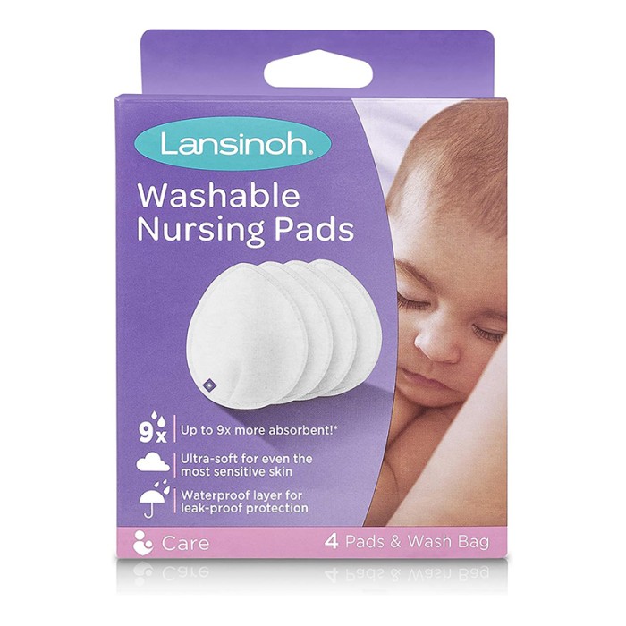Lansinoh Washable Nursing Pads 4's