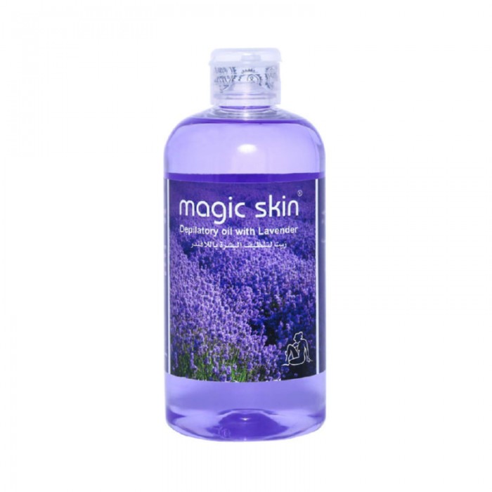 Magic Skin Depilatory Oil 500ml – Lavender Scented Post Wax Oil
