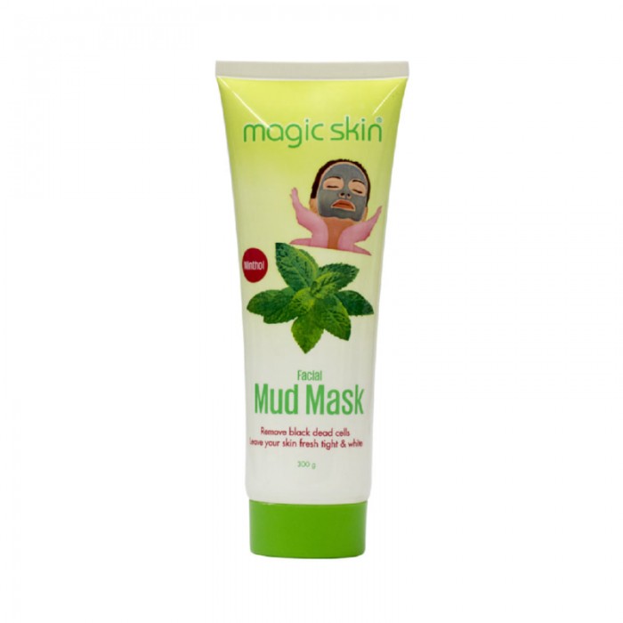 Magic Skin Facial Mud Mask Tube 300 G - Mint