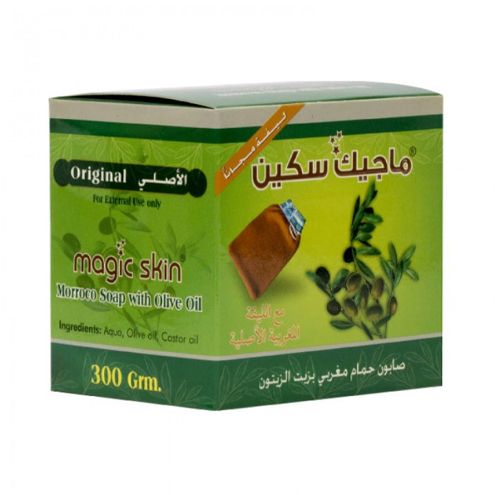 Magic Skin Moroccan Soap 300 G With Leefa