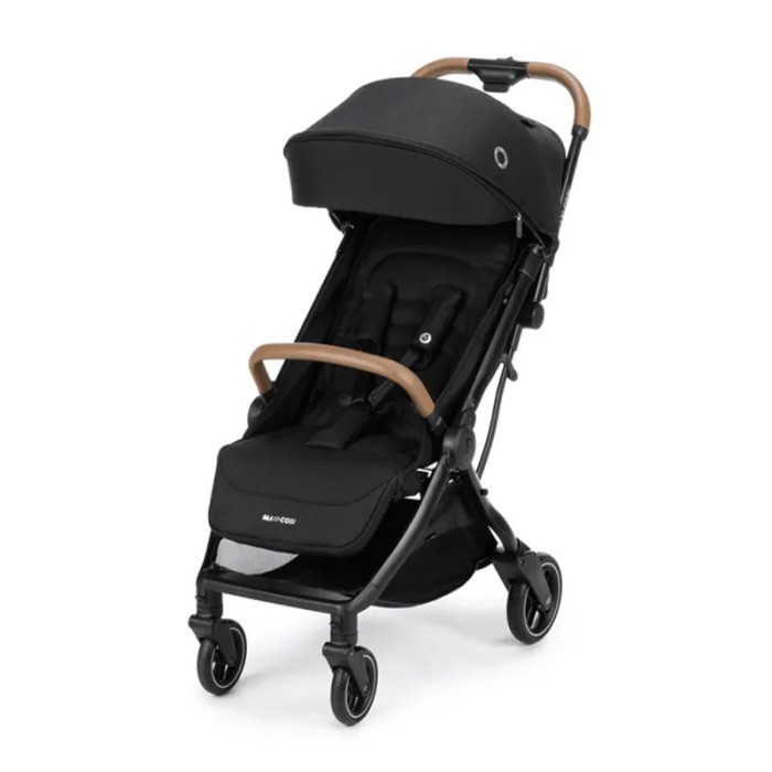 Maxi-Cosi Eva 3 Auto Fold Stroller Essential Black Champagne