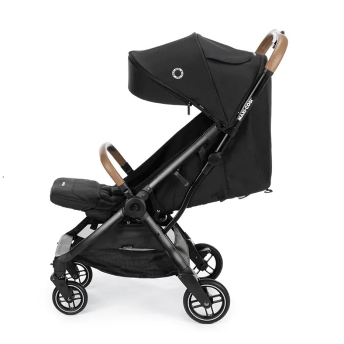Maxi-Cosi Eva 3 Auto Fold Stroller Essential Black Champagne