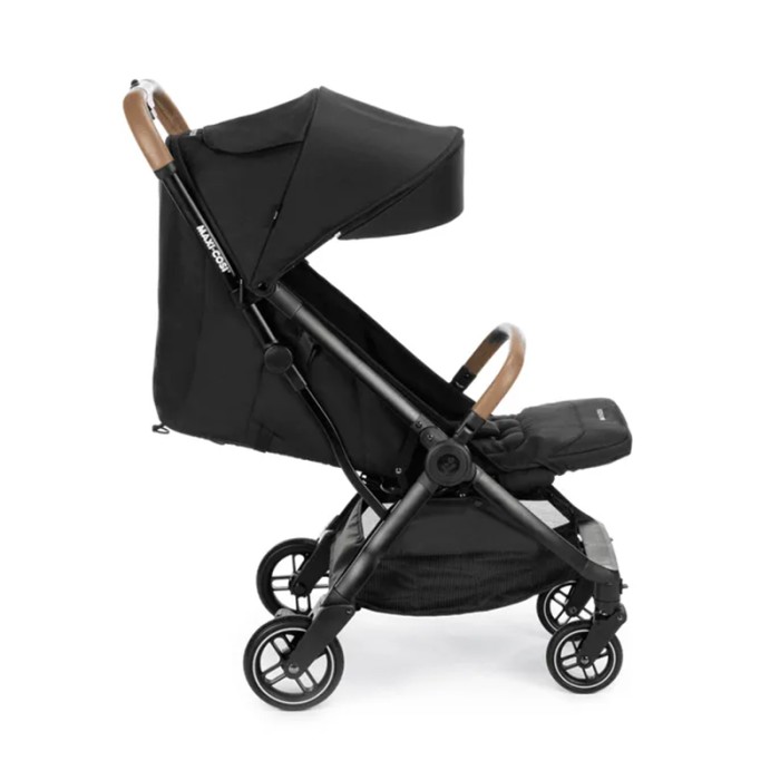 Maxi-Cosi Eva 3 Auto Fold Stroller Essential Black Champagne