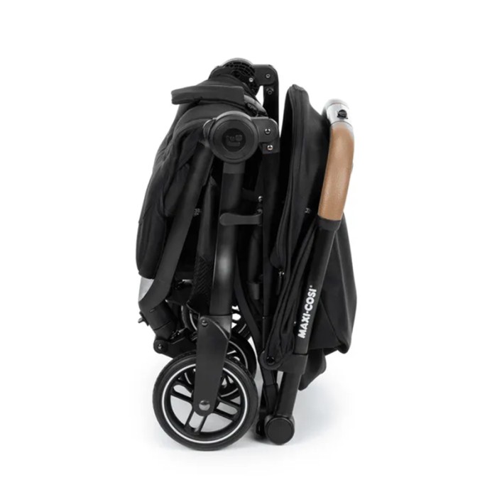 Maxi-Cosi Eva 3 Auto Fold Stroller Essential Black Champagne