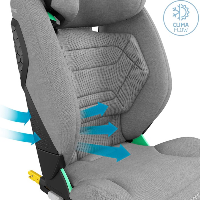 Maxi-Cosi RodiFix Pro2 I-Size Car Seat Authentic Grey
