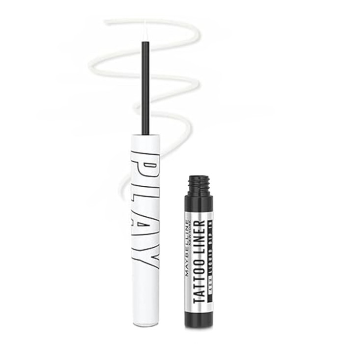 Maybelline Eyeliner Pencil Tatto Liner Play Defend Matte White
