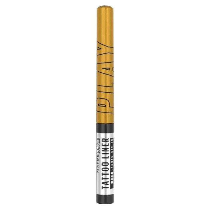 Maybelline Eyeliner Pencil Tatto Liner Play Drop Metallic Gold