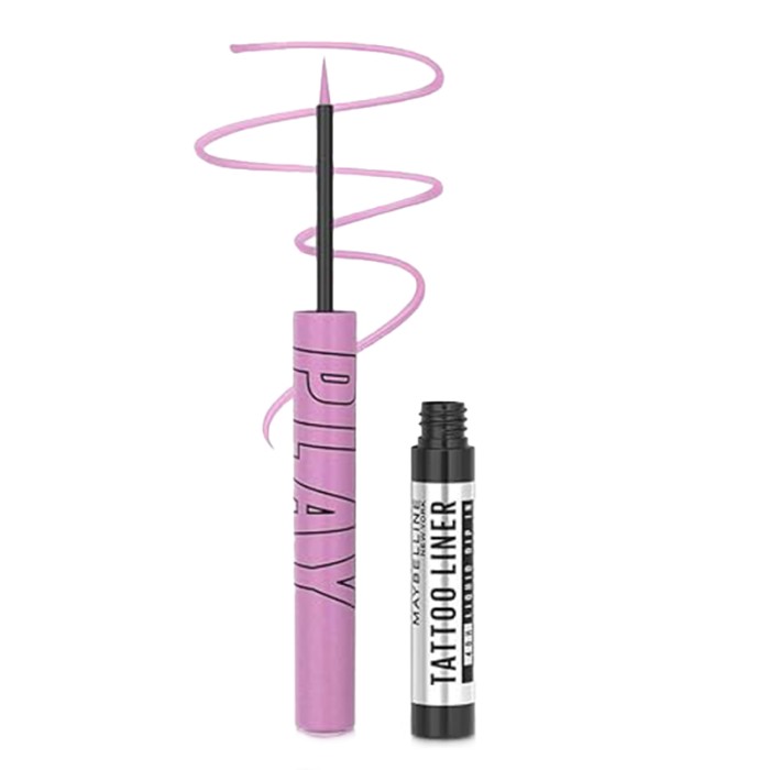 Maybelline Eyeliner Pencil Tatto Liner Play Shake Matte Lilac