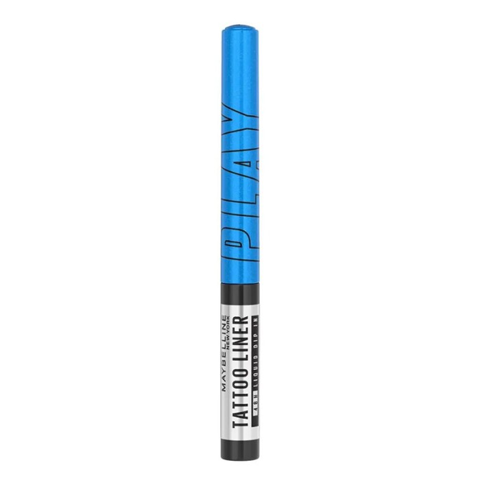 Maybelline Eyeliner Pencil Tatto Liner Play Switch Metallic Blue