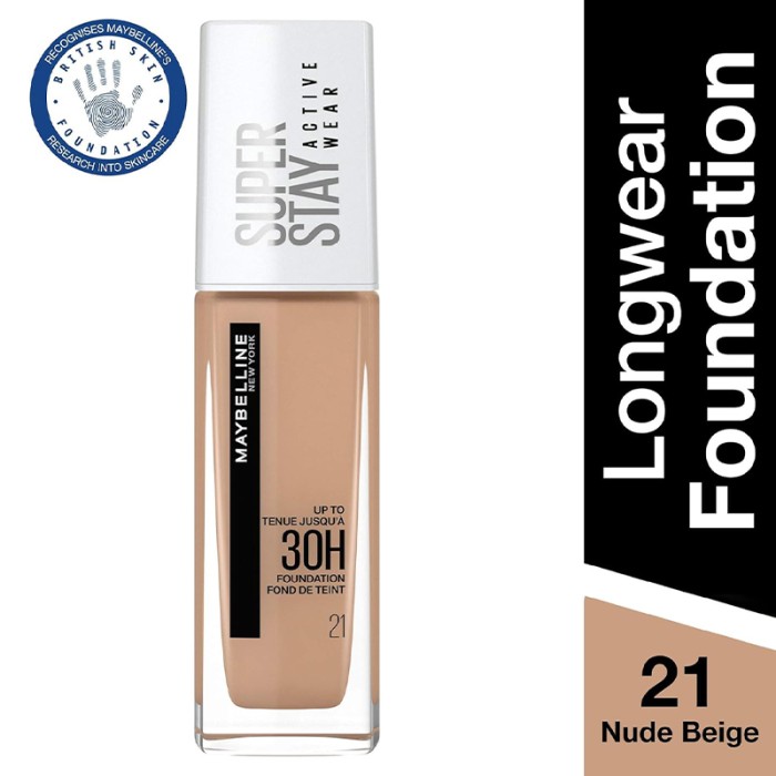 Maybelline Fdt Superstay Lngwr 21 Nude Beige