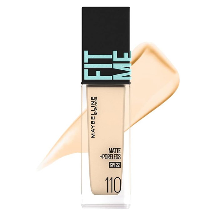 Maybelline Fit Me Fdt Mat Pore Spf 110 Asjp