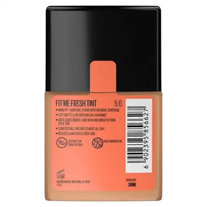Maybelline Fit Me Fresh Tint Spf50 5.6 As X