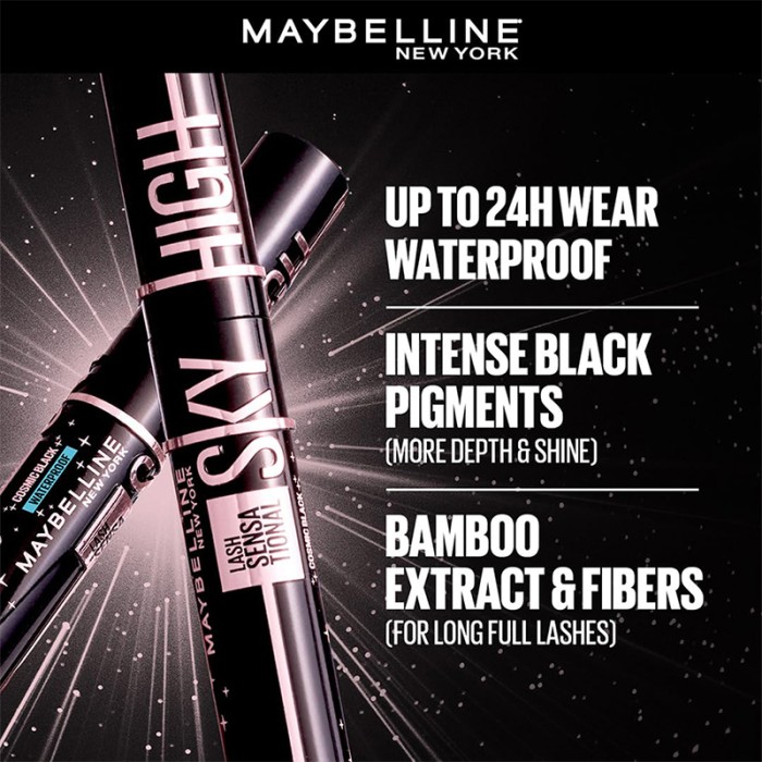 Maybelline Lash Sensational Sky High Mascara Cosmic Black