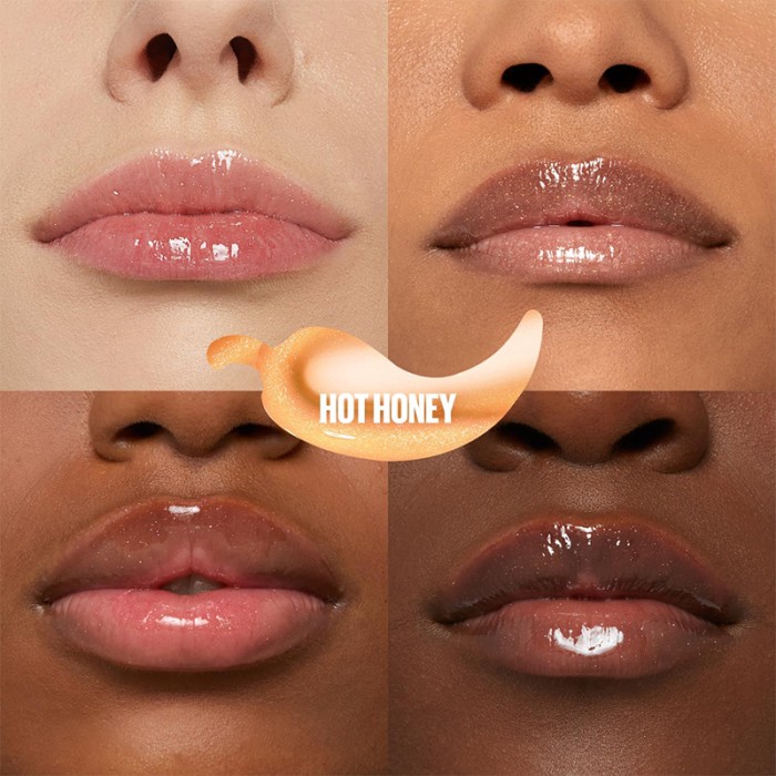 Maybelline Lipstick Lifter Plump Hot Honey Nude 008