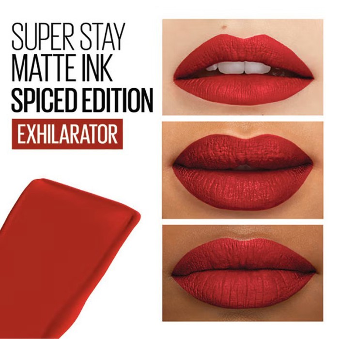 Maybelline Superstay Matte Ink Spiced 340 Exhilarator