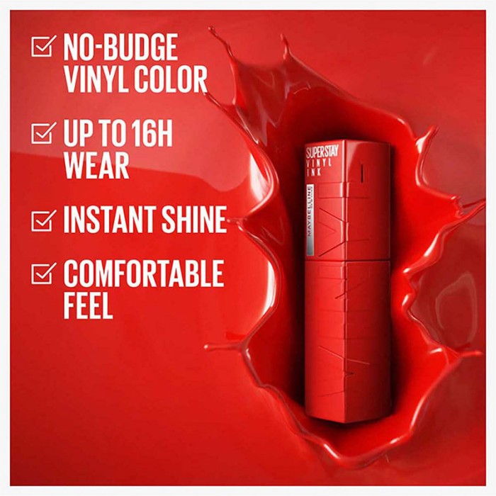 Maybelline Vinyl Ink 10 Lippy Nu Int