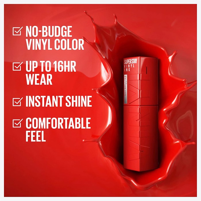 Maybelline Vinyl Ink 15 Peachy Nu Int