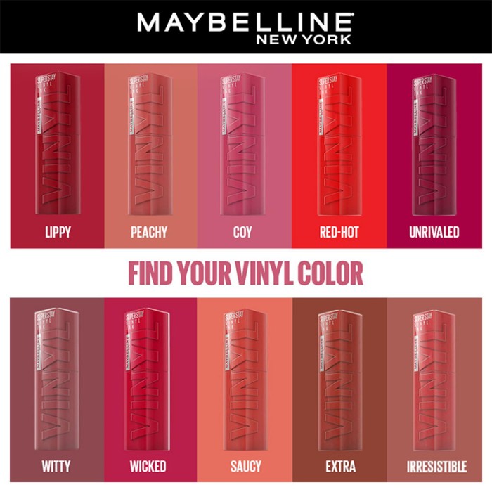 Maybelline Vinyl Ink 50 Wicked Nu Int