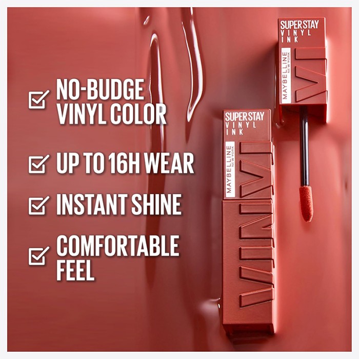 Maybelline Vinyl Ink Nudes Charmed