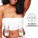 Medela Easy Expression Hands Free Pumping Bra White Medium