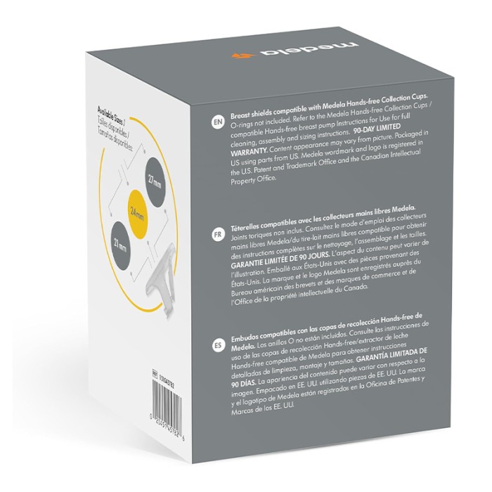Medela Hands-free Breast Shield 2 x 24mm