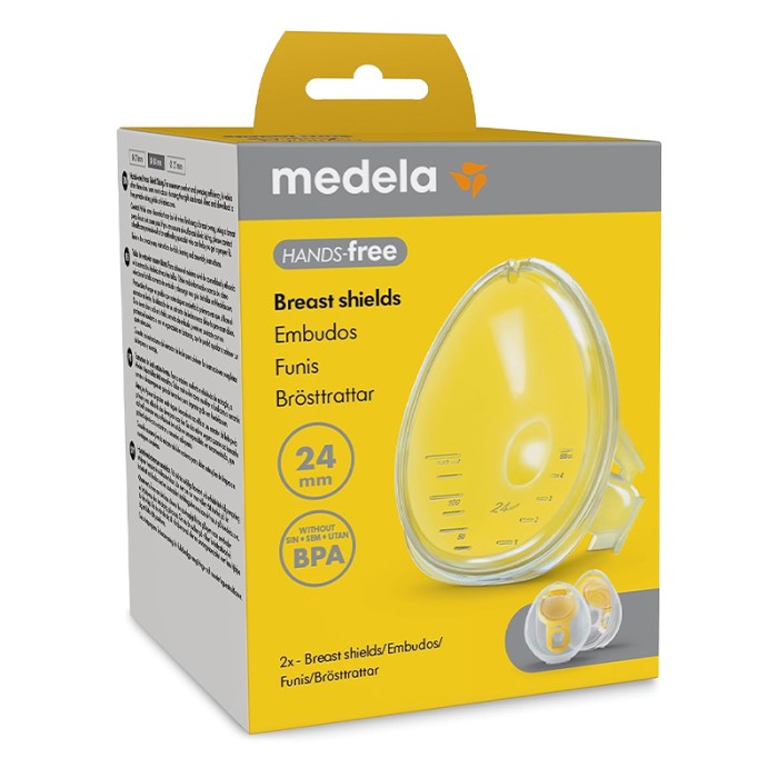 Medela Hands-free Breast Shield 2 x 24mm