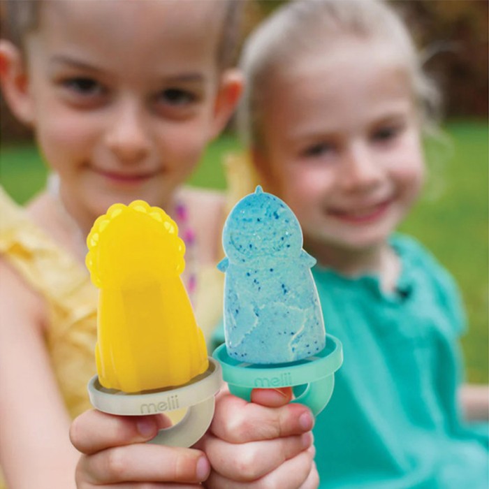 Melii Animal Ice Pops With Tray 6 Piece