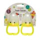 Melii Fresh Food Feeder Yellow Duck 2 pcs