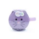 Melii Snack Container With Finger Trap - Purple Cat