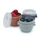 Melii Snap & Go Pods 2oz, 6 Pcs Earth Tones